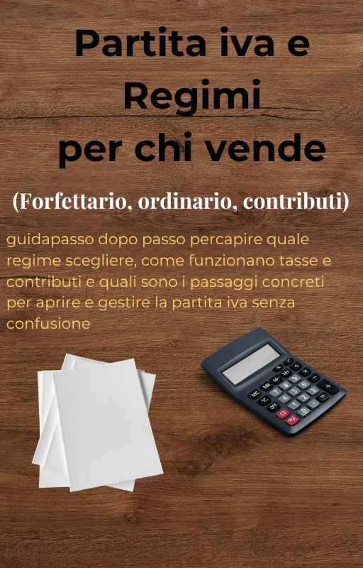 partita iva e regimi per chi vende