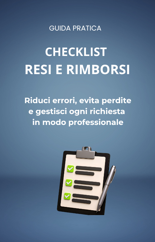checklist resi e rimborsi