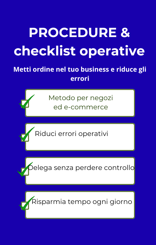 procedure e checklist operative